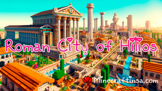 Карта Roman City of Hilios для Minecraft